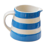 Max 1 Pc White Blue Stripe Ceramic Cup Mug with Handle for Milk Coffee Tea etc S