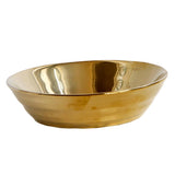 Max 1 Pc Exquisite Stylish Gold-plated Ceramic Tableware Dish Plate 17.5x4.5cm