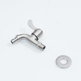 Max Washing Machine Faucet Cold Water Laundry Wall Tap Stainless Single Handle