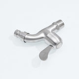 Max Washing Machine Faucet Cold Water Laundry Wall Tap Stainless Single Handle
