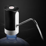 Max Household Electric Automatic Water Bottle Pump Dispenser Rechargeable Black