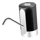 Max Household Electric Automatic Water Bottle Pump Dispenser Rechargeable Black