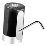 Max Household Electric Automatic Water Bottle Pump Dispenser Rechargeable Black