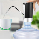 Max Household Electric Automatic Water Bottle Pump Dispenser Rechargeable Black