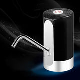 Max Household Electric Automatic Water Bottle Pump Dispenser Rechargeable Black