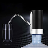 Max Household Electric Automatic Water Bottle Pump Dispenser Rechargeable Black