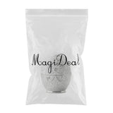 Max Creative Automatic Toothpick Dispenser Holder Container Silver Embossment