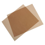 Maxbell 2Pcs 33x40cm Heat Resistant Non-Stick Oven Liners Fiberglass Mat Brown - Aladdin Shoppers
