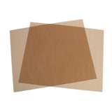 Maxbell 2Pcs 33x40cm Heat Resistant Non-Stick Oven Liners Fiberglass Mat Brown - Aladdin Shoppers
