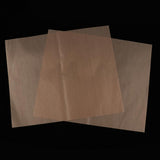Maxbell 2Pcs 33x40cm Heat Resistant Non-Stick Oven Liners Fiberglass Mat Brown - Aladdin Shoppers