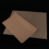 Maxbell 2Pcs 33x40cm Heat Resistant Non-Stick Oven Liners Fiberglass Mat Brown - Aladdin Shoppers