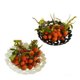 Max Fruit Bread Vegetable Storage Basket Bowl Kitchen Countertop Centerpiece White