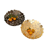 Max Fruit Bread Vegetable Storage Basket Bowl Kitchen Countertop Centerpiece White