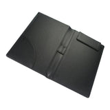 Maxbell PU Leather Menus Resume Portfolio Contract Folder Pad A4/A6 Black 23x31cm - Aladdin Shoppers