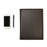Maxbell PU Leather Menus Resume Portfolio Contract Folder Pad A4/A6 Coffee 49x32.5cm - Aladdin Shoppers