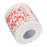 Max Merry Christmas Printed Paper Tissue Roll Home Holiday Decor Novelty Gifts