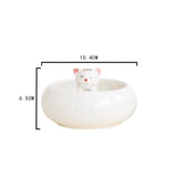 Maxbell Creative Cute Ceramic Flower Pot Succulent Plant Container White Cat - Aladdin Shoppers