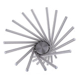 Max Collapsible Fruit Holder Stainless Rotate Fruit Bowl Artwork Large Capacity