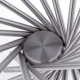Max Collapsible Fruit Holder Stainless Rotate Fruit Bowl Artwork Large Capacity