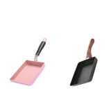 Maxbell Non-Stick Fry Pan Skillet Tamagoyaki Omelette Cookware Black/Pink 5x7" Black - Aladdin Shoppers