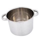 Max Stockpot Saucepan w/ Handles Non-Stick Kitchen Cookware Soup Pot 15.3x21.8cm