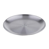 Maxbell Stainless Steel Fruit Tray Desktop Storage Tray Serving Tray Dia.23cm - Aladdin Shoppers