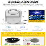 Max Ultrasonic Mosquito Cockroach Killer Repeller Indoor Outdoor EU Plug White