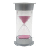 Max 25Minutes Sand Timer Kitchen Yoga Clock Hourglass Home Decor Kids Toy Pink