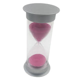 Max 25Minutes Sand Timer Kitchen Yoga Clock Hourglass Home Decor Kids Toy Pink