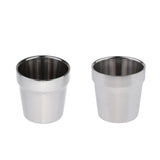 Max Wine Cup Stainless Beer Mug Drinking Coffee Cup for Cold Hot Drinks A-175ml