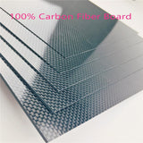 Maxbell Black 100% Carbon Fiber Plate Panel 200x300mm 0.5-3.0mm Finish 200x300x0.5mm - Aladdin Shoppers