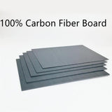 Maxbell Black 100% Carbon Fiber Plate Panel 200x300mm 0.5-3.0mm Matte 200x300x3.0mm - Aladdin Shoppers