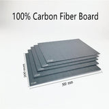 Maxbell Black 100% Carbon Fiber Plate Panel 200x300mm 0.5-3.0mm Matte 200x300x3.0mm - Aladdin Shoppers
