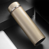 Max 304 Stainless Steel Frosted Stainless Steel Vacuum Flask Cup Luxury Gold