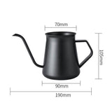 Maxbell Pour Over Coffee Kettle Long Narrow Spout Japanese Style 400ML without Lid