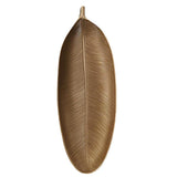 Maxbell Pineapple Leaf Shape Wooden Dessert Serving Tray Fruit Dessert Leaf_S - Aladdin Shoppers