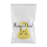 Maxbell Baby Bibs Silicone Comfortable Soft Toddlers Feeding Bibs Button Yellow - Aladdin Shoppers