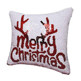 Maxbell Christmas Bed Decor Soft Square Throw Pillow Case Cushion Covers C - Aladdin Shoppers