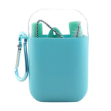 Max Reusable Collapsible Food Grade Silicone Straw Easy to Clean Elbow Green