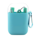 Max Reusable Collapsible Food Grade Silicone Straw Easy to Clean Elbow Green