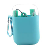 Max Reusable Collapsible Food Grade Silicone Straw Easy to Clean Elbow Green