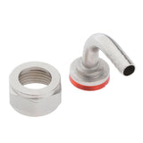 Max Draft Beer Tail Piece Elbow Beer with Nut for Shank Beer Tap Connector
