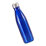 Maxbell 500ML Double-Walled Insulated Bottle Stainless Sports Travel Drinking Water Light Ocean Blue