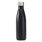 Maxbell 500ML Double-Walled Insulated Bottle Stainless Sports Travel Drinking Water Matt Black