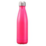 Maxbell 500ML Double-Walled Insulated Bottle Stainless Sports Travel Drinking Water Matt Pink