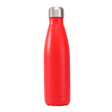Maxbell 500ML Double-Walled Insulated Bottle Stainless Sports Travel Drinking Water Matt Red