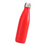 Maxbell 500ML Double-Walled Insulated Bottle Stainless Sports Travel Drinking Water Matt Red