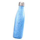 Maxbell 500ML Double-Walled Insulated Bottle Stainless Sports Travel Drinking Water Blue Water Drop
