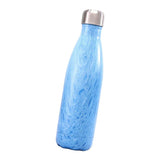 Maxbell 500ML Double-Walled Insulated Bottle Stainless Sports Travel Drinking Water Blue Water Drop