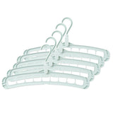 Maxbell 5 Pcs Clothes Coat Hanger Wardrobe Space Save Organizer Multifunction Green - Aladdin Shoppers
